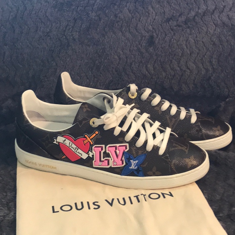 Lv Front Row Patchwork Sneaker